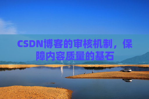 CSDN博客的审核机制，保障内容质量的基石