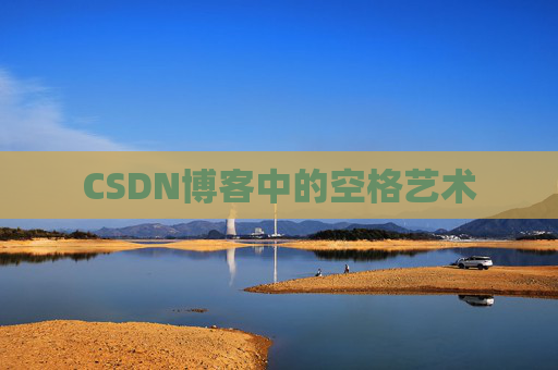 CSDN博客中的空格艺术